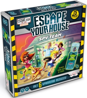 Escape Room The Game - Escape Your House Spy Team